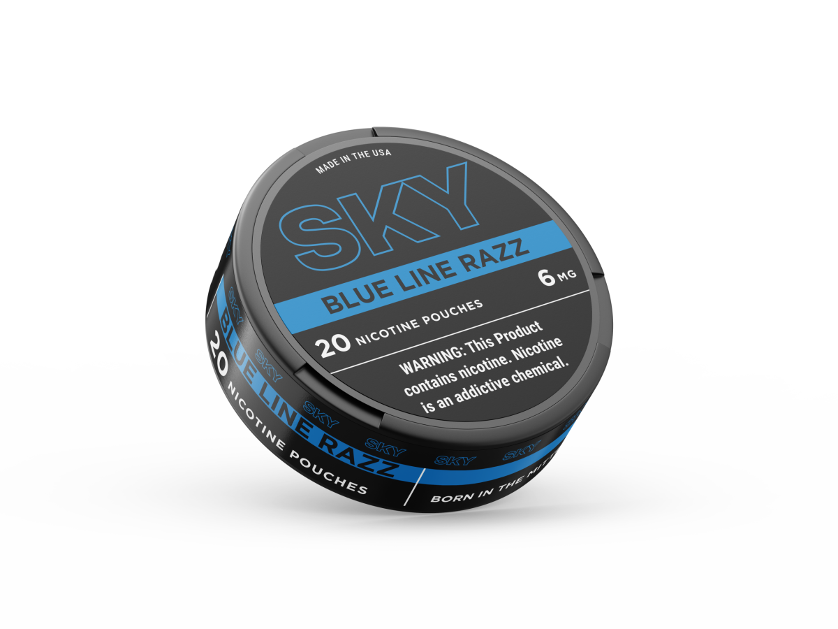 SKY Blue Line Razz Nicotine Pouch