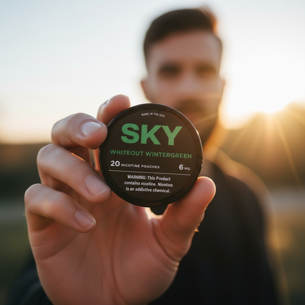 SKY Nicotine Product Can
